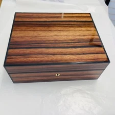 Elie Bleu Macassar Ebony 75CT Humidor New!