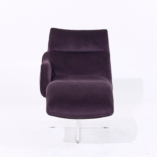 Vladimir Kagan Mid Century Erica Lucite Chaise Lounge - Picture 2 of 9