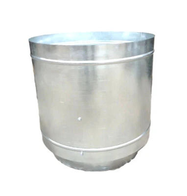 SSM INDUSTRIES Damper Cap - Paint Spray Booth - 18 ga. Automatic Roof Ventilator, Upflow cap