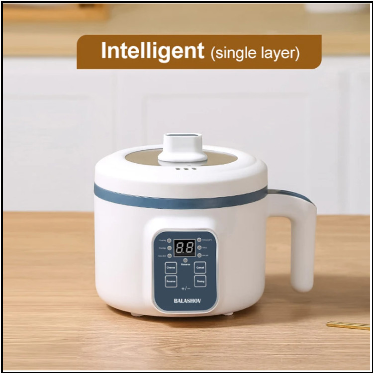 Elektrischer Reiskocher 1,7 l Doppelschicht Antihaft Multikoch