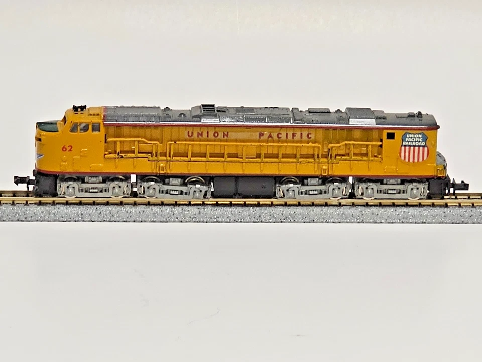 N SCALE CON-COR GAS TURBINE LOCOMOTIVE UNION PACIFIC 62 TESTED WITH VIDEO - Image 3 of 4