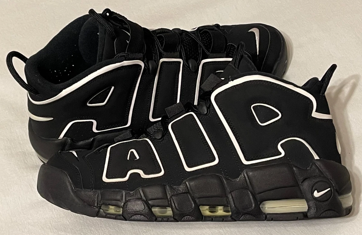 Preços baixos em Nike Air More Uptempo 2016 Black White | eBay