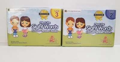 Meet the Sight Words - Level 2 and 3 -Easy Reader Books Preschool Prep Company