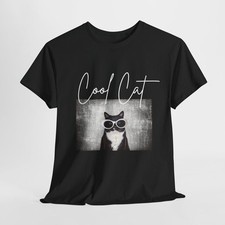  26 Cool Cat Sunglasses Graphic Tee, Cat Shirt, Trendy Cat Top, Cat Lover Gi