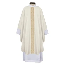 Ivory San Damiano Collection Chasuble Vestment Church Supplies New