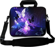Carrying Case for 17 inch Laptop Shoulder Bag with Handle, Pouch for PC Cover