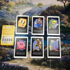 Nintendo 3DS AR Cards A1-A6  Set Of 6  Summary Card