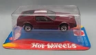 Hot Wheels Vintage France TURISMO Plum White Tampo B/W French Cube Blister Pack