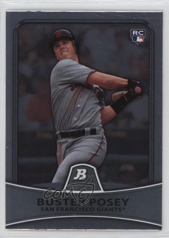 2010 Bowman Platinum Buster Posey #18 Rookie RC 1n93