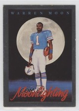 1992 Skybox Primetime Metallic Warren Moon #M12 HOF 0xy0