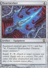 MTG Heartseeker - Foil, Darksteel, Heavily Played, English