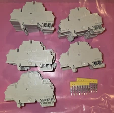 Weidmuller ZDK2.5/1.5 Terminal Block  AWG 12-26 2.5MM 500V Lot of 48 Free Ship
