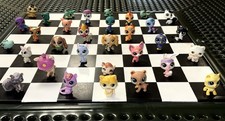 35 Vintage LPS Littlest Pet Shop Gen 1 Cat, Dogs, Birds, Turtles, Pig-Multi Gen.