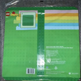 LEGO DUPLO 2304 Large Green Baseplate 24x24 Plastic 1&frac12;+ (1 Piece)