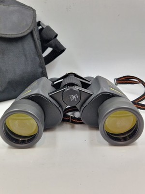 Scorpio 10x40 122m/1000m Schwarze Cat-Eye Ferngläser Gebraucht Funktioniert