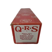 QRS Player Piano Word Music Roll #9985 “Memory Songs” Medley 9 Songs PB D Watson