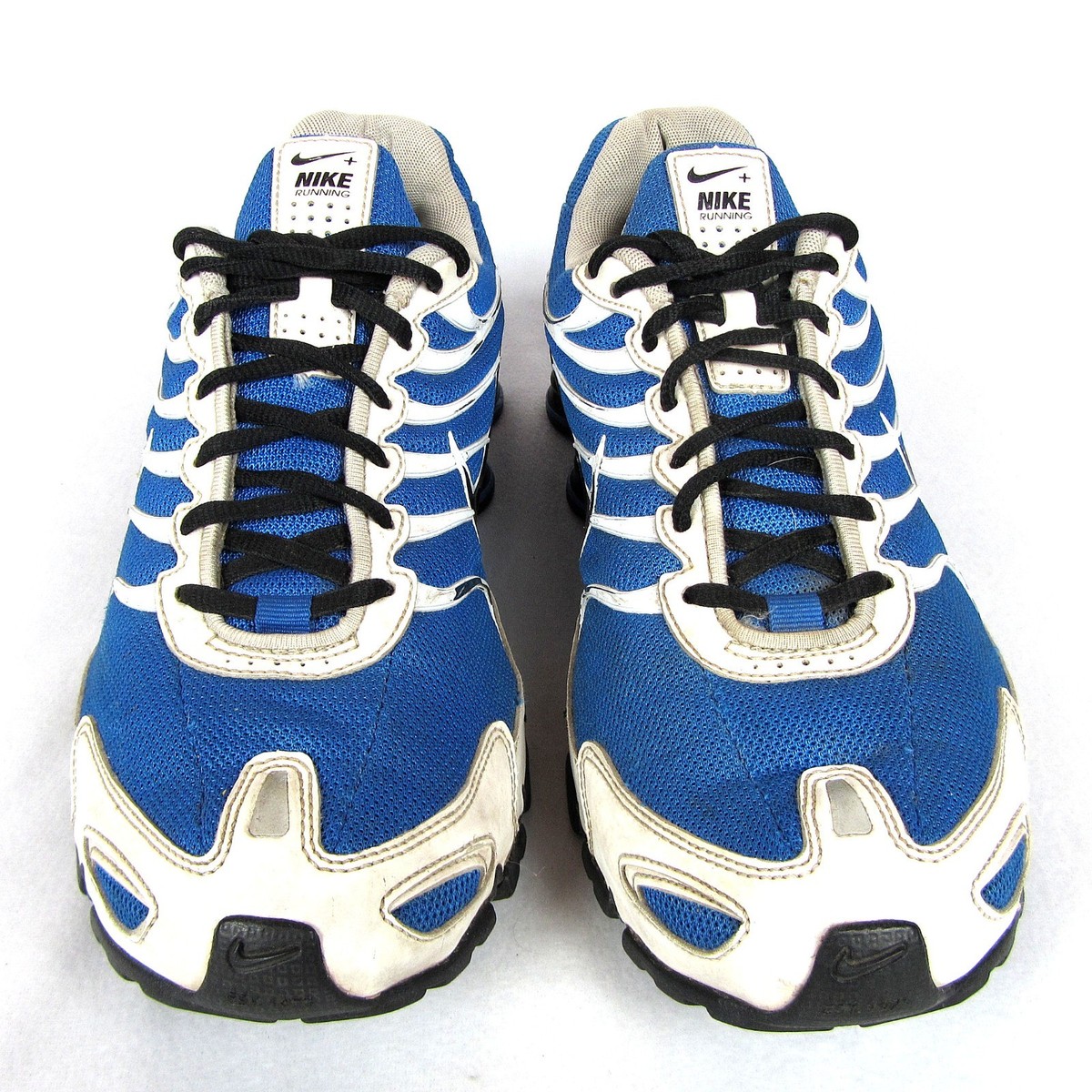 Nike ID Shox NZ Shoes Blue White 325907-993 Custom Unique Running