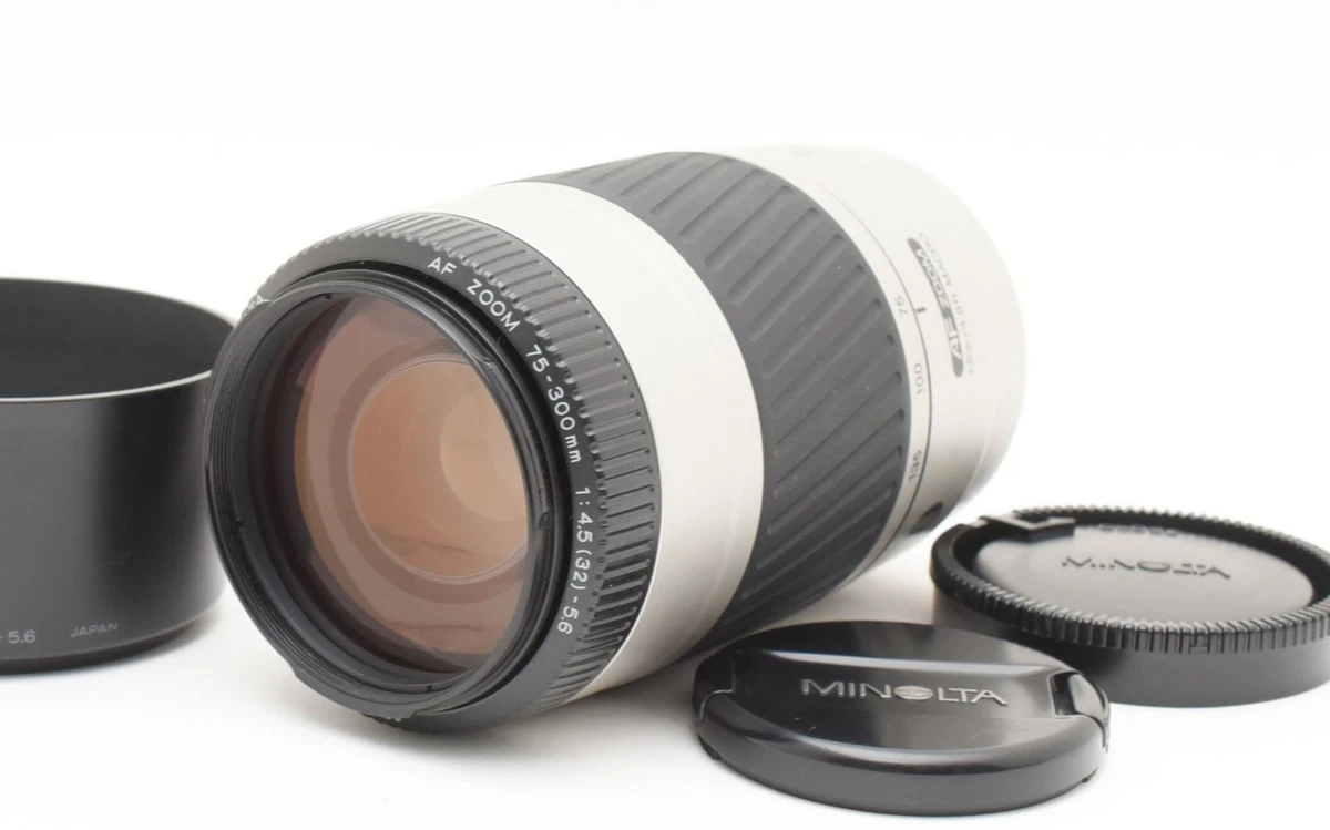 Minolta 75-300mm f/4.5-5.6 Camera Lenses for sale | eBay