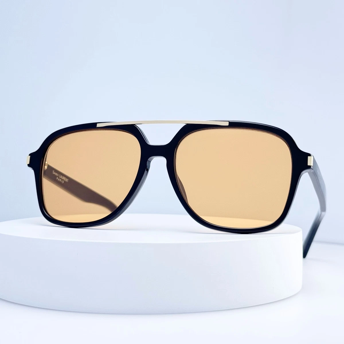 Saint Laurent Black Brown Sunglasses for Women for sale | eBay