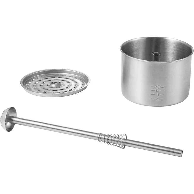 Percolador de café eléctrico 12 tazas automático mantener caliente infusor de acero inoxidable Foto 2 de 4