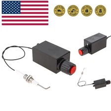 Igniter Push Button Ignition Kit for Fire Pit Gas Burner Grill Igniter Replac...