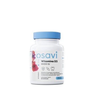 Osavi Vitamin D3 2000IU + K2 60 Kapseln
