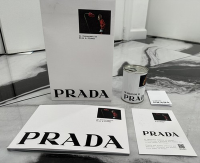 #ad PRADA In Conversation With A Flower Marigold Seeds In Can Milano NYC NY Pop Up $37.61