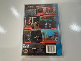 Mortal Kombat (Sega CD, 1993) CIB Complete in Box w Manual + Reg Card + Foam VG!