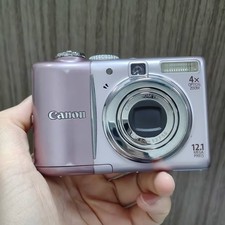 Canon PowerShot A1100 IS Compact Digital Camera 12.1 MP 4x Optical Zoom - Pink