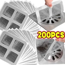 Disposable Shower Drain Hair Catcher Mesh Filter Bathroom Kitchen Strainer USA