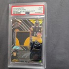 2022 Spectra George Pickens Rpa Rc Rookie Patch Auto Neon Black Light /10 Psa 9