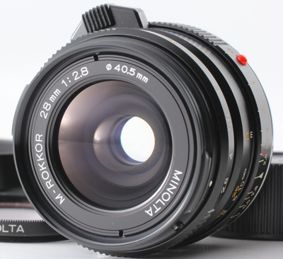 EXC++++] Minolta M-Rokkor 28mm F/2.8 Lens CL CLE Leica M mount
