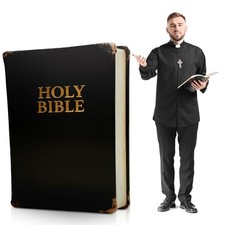 5.3 ft The Cardboard Stand-up Life Size Christian Party Decoration Holy Bible