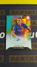 2023-24 Topps Inception Lieke Martens Autograph Blue 1/49 = 1/1 PSG Netherlands