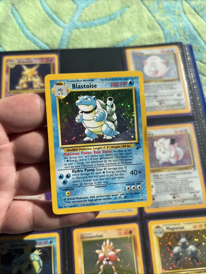 Base Set 2 130/130 100% Complete 2000 Set Charizard Pokemon WOTC [MP-DMG] - Image 4 of 4