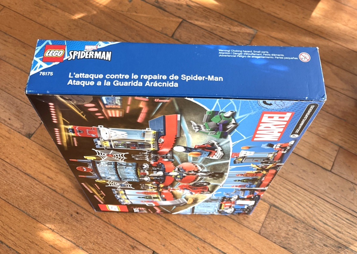 NEW!! Lego Marvel Spiderman Set 76175 Attack on the Spider Lair