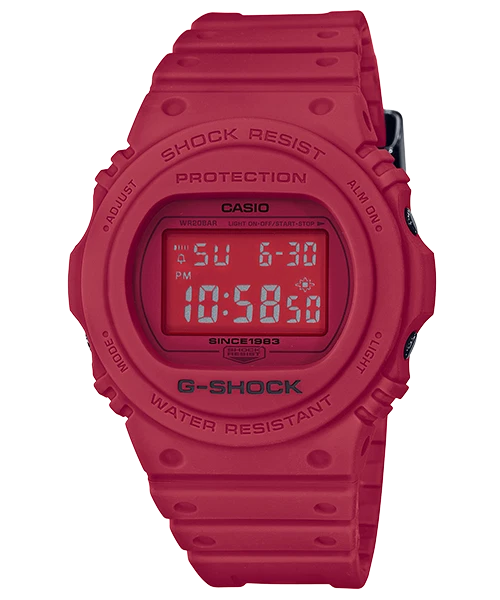 Casio DW-5735C-4 G-Shock 35th Anniversary Red Out Limited Edition Men's Watch