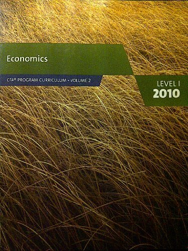 Economics (CFA Program Curriculum level 1, volume 2) by CFA Institute Book The-image