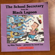 The School Secretary from the Black Lagoon - Paperback By Mike Thaler - GOOD