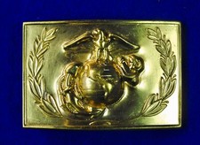 Vintage Old Marine Corps USMC Belt Buckle