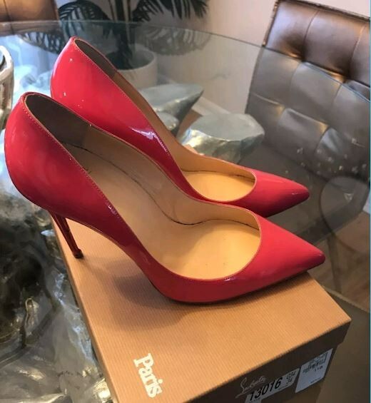 100% Authentic Christian Louboutin Pigalle Pink BonBon Size