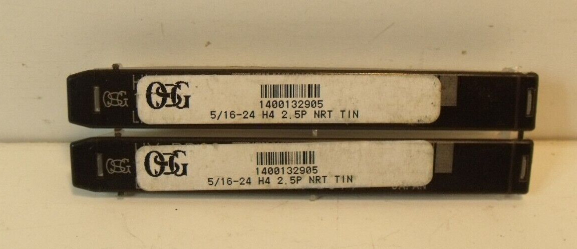 (2) NIB OSG Thread Forming Taps 5/16-24 UNF Bottoming , Cobalt TiN Coated