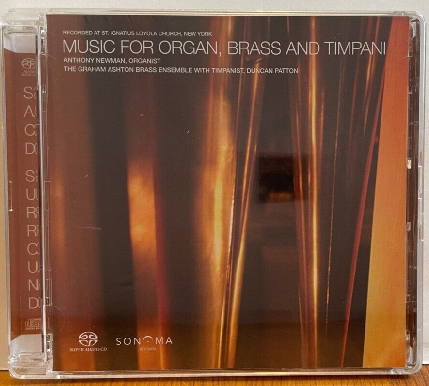 Music For Organ, Brass And Timpani, 2004 Sonoma Records – SAC-001 – Sealed SACD Music For Organ, Brass And Timpani, 2004 Sonoma Records – SAC-001 – Sealed SACD