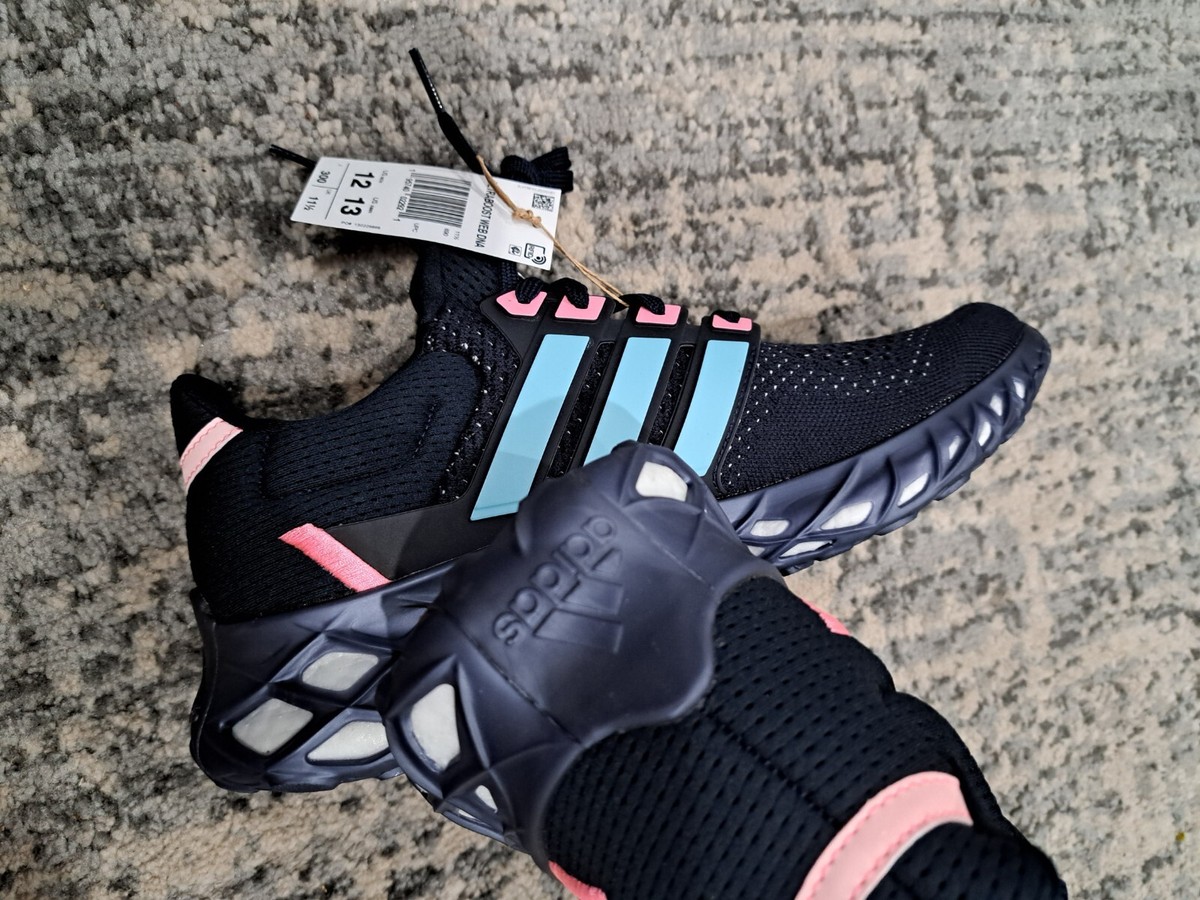 ADIDAS Ultraboost Web DNA Navy Blue Light Blue Pink Mens 