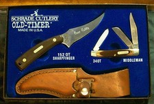 Schrade 152OT Knives Gift Set & 34OT 