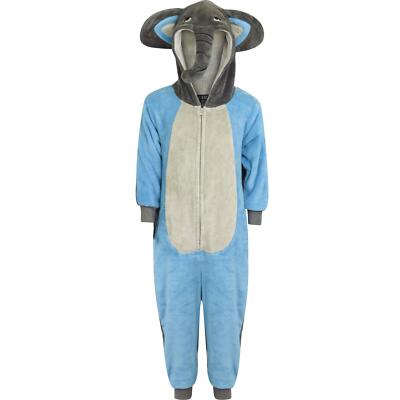 Kinder Unisex 2-Tone Elefant A2Z Onesie Einteiler Cosplay Tier Overall