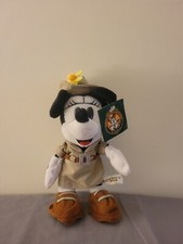 1999 Disneyana Convention Safari Minnie Mouse WDW bean bag Plush public day