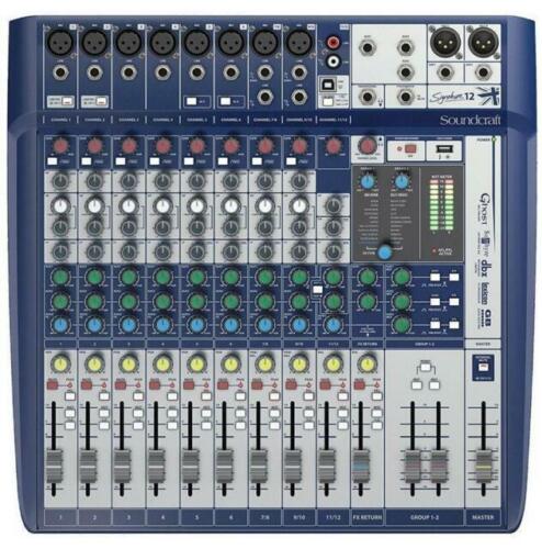 Soundcraft EPM8 8Channel Audio Mixer Excellent Working Soundcraft EPM8 8Channel Audio Mixer Excellent Working