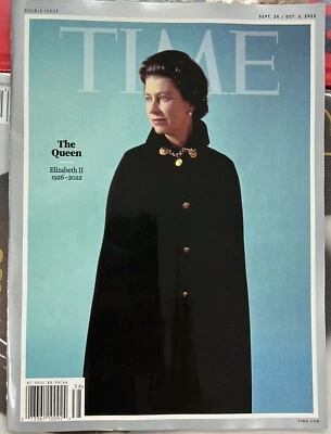 TIME MAG-SEP 26-OCT 3, 2022-THE QUEEN-ELIZABETH II, 1926-2022-BRAND NEW-IN STOCK