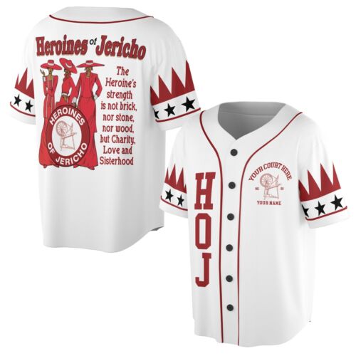 Personalized Heroines of Jericho HOJ Sisterhood Baseball Jersey S-5XL - Picture 3 of 12